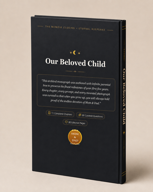 Our Beloved Child: First 5 Years Memory Book & Milestone Journal